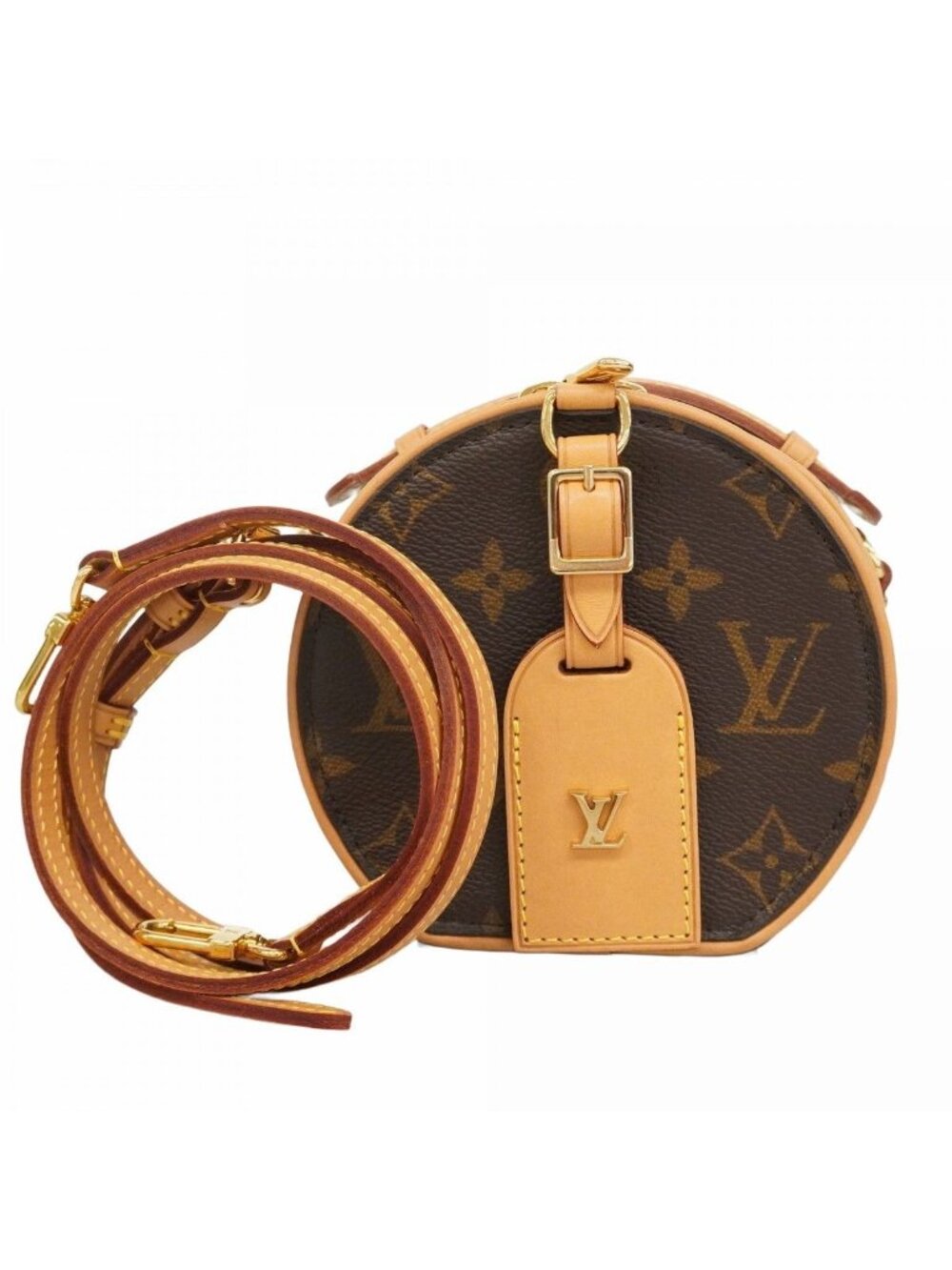 Louis Vuitton Shoulder Bag Monogram Mini Boite Chapeau Brown